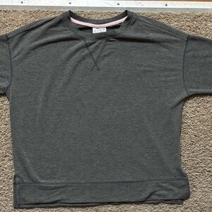 Joyspun NWOT Girls M(8-10) Gray Pullover Sweatshirt Crew Neck Brand New
